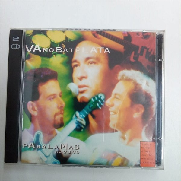 Cd os Paralamas do Sucesso - Vamo Bate Lata Box com Dois Cds Interprete os Paralmas do Sucesso [usado]