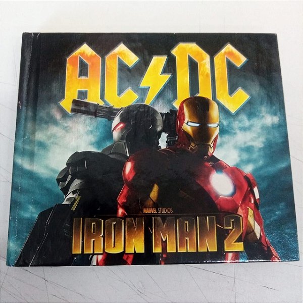 Cd Ac/dc - Iron Man 2 Box com Livreto ,cd e Dvd Interprete Ac/dc [usado]