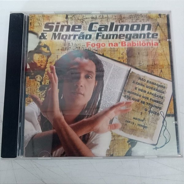 Cd Sine Calmon e Morrão Fumegante - Fogo na Babilônia Interprete Sine Calmon e Morrão Fumegante [usado]