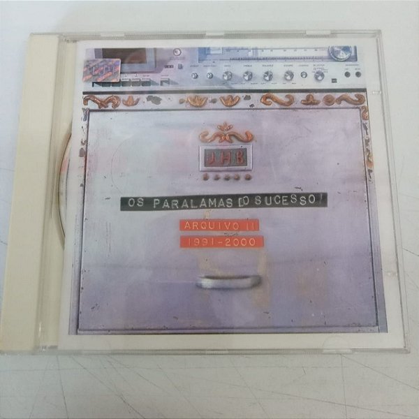 Cd os Paralamas do Sucesso- Arquivo 2 1991-2000 Interprete os Paralamas do Sucesso (1991) [usado]