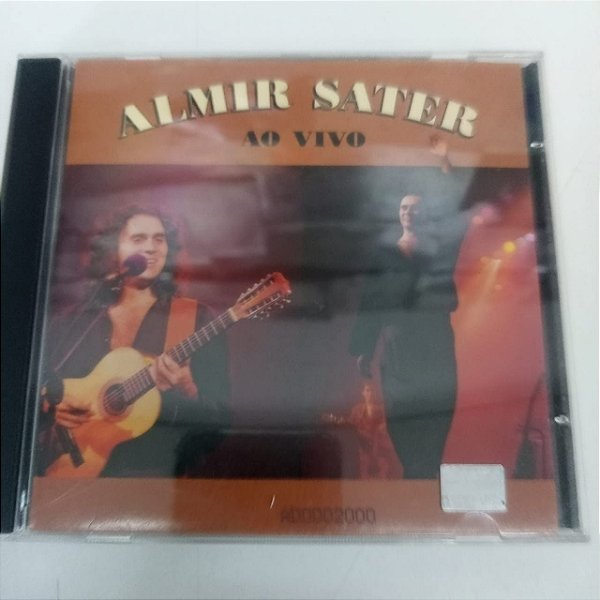 Cd Almir Sater ao Vivo Interprete Almir Sater [usado]