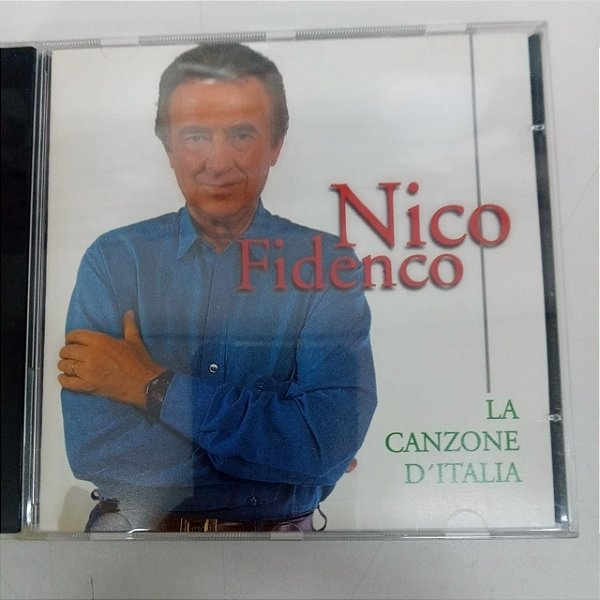 Cd Nico Fidenco - La Canzone D´italia Interprete Nico Fidenco (1988) [usado]