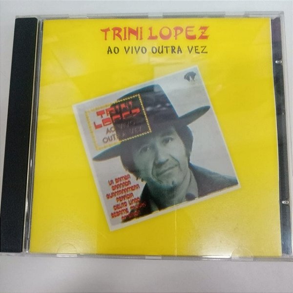 Cd Trini Lopez ao Vivo Outra Vez Interprete Trini Lopez [usado]