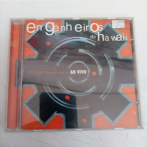 Cd Engenheiros do Hawaii - 10,000 Destinos Interprete Engenheiros do Hawaii [usado]