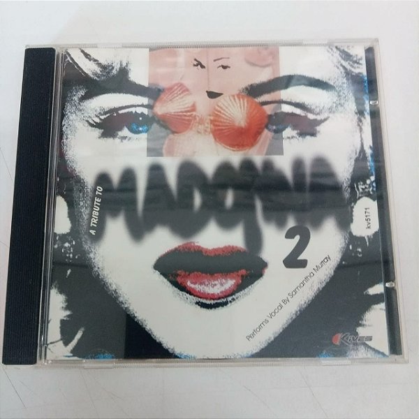 Cd Madonna - Tribute Madona 2 Interprete Sdamantha Muray [usado]