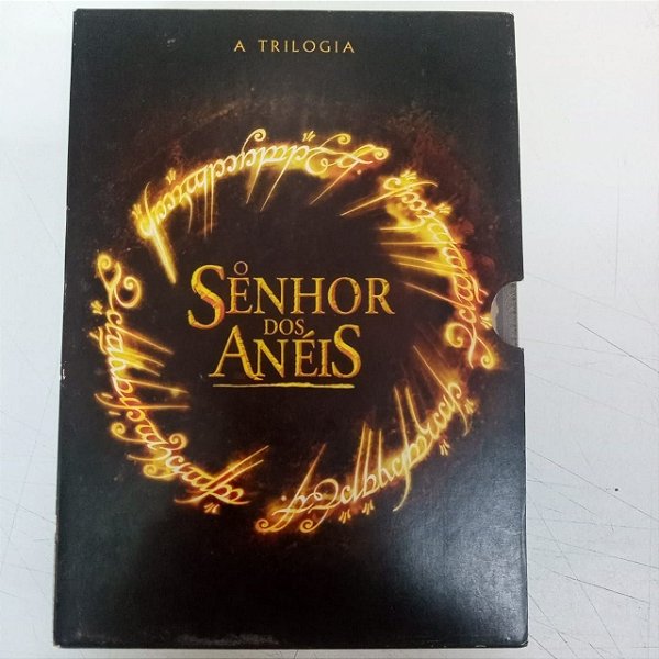Dvd Senhor dos Anéis - a Trilogia Box com com Três Dvds Editora Andrew Lesne [usado]