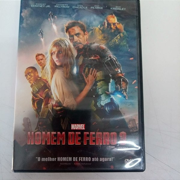 Dvd Homem de Ferro 3 Editora Marvel [usado]