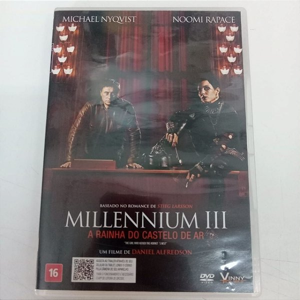 Dvd Millenium 3 - a Rainha do Castelo de Ar Editora Daniel Afferson [usado]