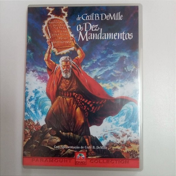 Dvd os Dez Mandamentos Editora Cecil B. Demille [usado]