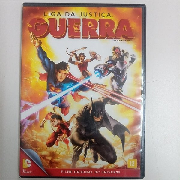 Dvd Liga da Justiça - Guerra Editora Jay Olivia [usado]