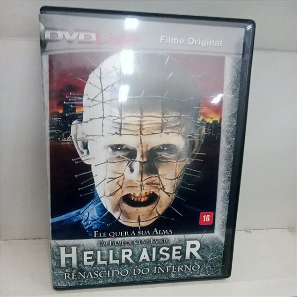 Dvd Hellraiser - Renascido do Inferno Editora Clive Barker [usado]