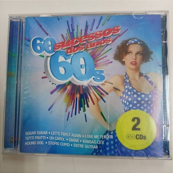 Cd 60 Sucessos dos Anos 60 - Box com Dois Cds Interprete Varios (2016) [usado]