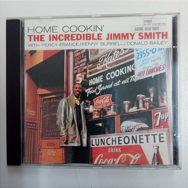 Cd Jimmy Smith - The Inacredible Jimmy Smiith Interprete Jimmy Smith (1987) [usado]