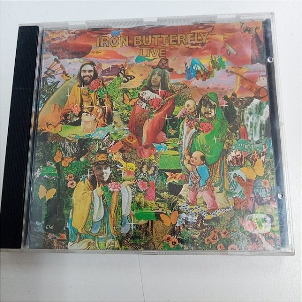Cd Iron Buterfly - Live Interprete Iron Maiden (1970) [usado]