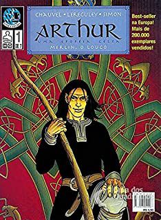 Gibi Arthur- Uma Epopéia Celta 1 de 7 : Merlin, o Louco Autor Chauvel/lereculey/ Simon [usado]