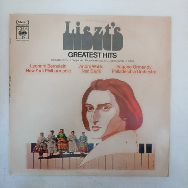 Disco de Vinil Liszt´s - Greatest Hits Interprete Varios (1974) [usado]