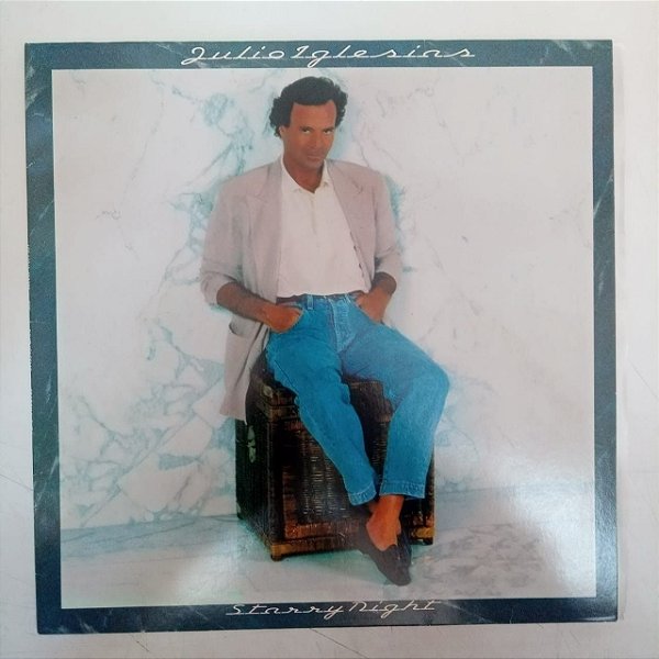 Disco de Vinil Julio Iglesias - Starry Right Interprete Julio Iglesias (1990) [usado]