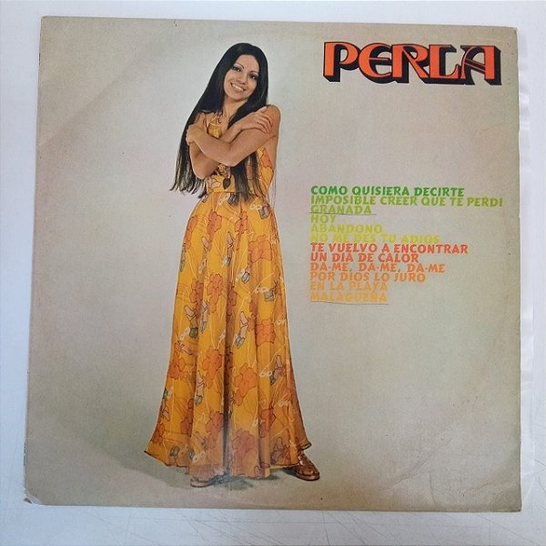 Disco de Vinil Perla - 1972 Interprete Perela (1972) [usado]