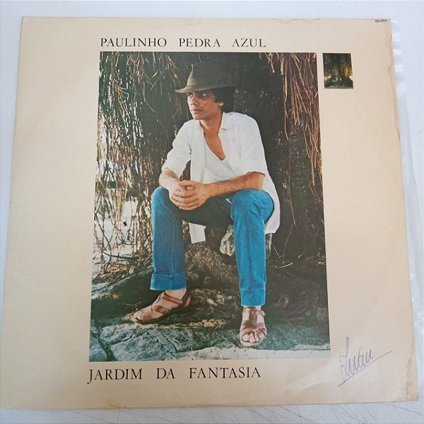 Disco de Vinil Paulinho Pedra Azul - Jardim da Fantasia Interprete Paulinho Pedra Azul (1982) [usado]