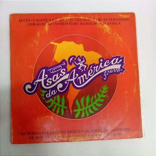 Disco de Vinil Asas da América - Frevo Interprete Varios (1979) [usado]