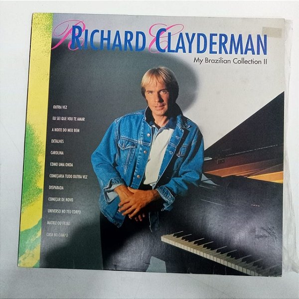 Disco de Vinil Richard Clayderman - My Brazilian Collection 2 Interprete Richard Clayderman (1994) [usado]