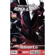 Gibi o Espetacular Homem-aranha Nº 07 Autor Aranhaverso (2016) [usado]
