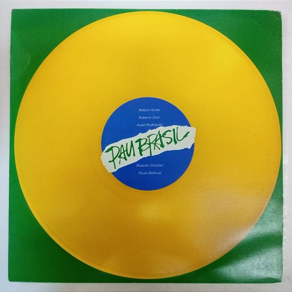 Disco de Vinil Pau Brasil - Mpb Instrumental Interprete Paulo Brasil (1983) [usado]