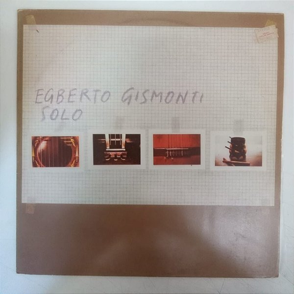 Disco de Vinil Egberto Gismonti - Solo Interprete Egberto Gismonti (1979) [usado]