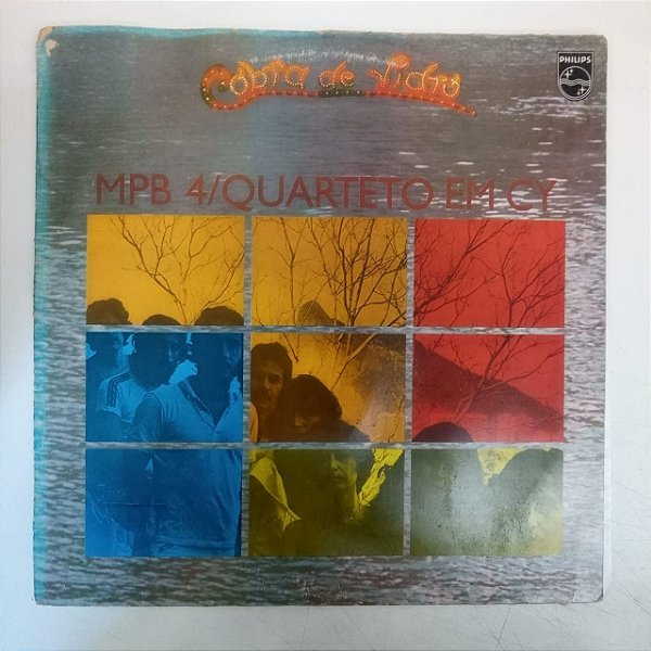 Disco de Vinil Mpb 4 /quarteto em Cy - Cobera de Vidro Interprete Mpb 4 / Quarteto em Cy (1978) [usado]