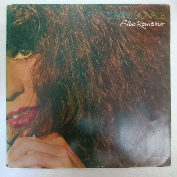 Disco de Vinil Elba Ramalho - Capim do Vale Interprete Elba Ramalho (1980) [usado]