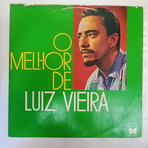 Disco de Vinil Luiz Vieira - o Melhor de Luiz Vieira Interprete Luiz Vieira (1978) [usado]