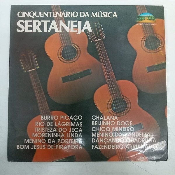 Disco de Vinil Cinquentenário da Musica Sertaneja Interprete Varios (1979) [usado]