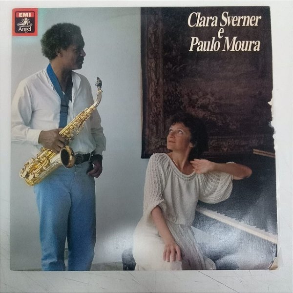 Disco de Vinil Clara Sverner e Paulo Moura Interprete Clara Sverner e Paulo Moura (1982) [usado]