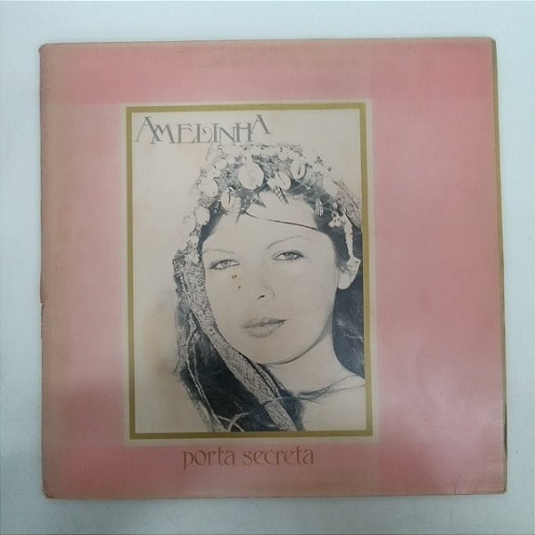 Disco de Vinil Amelinha - Porta Secreta Interprete Amelinha (1980) [usado]