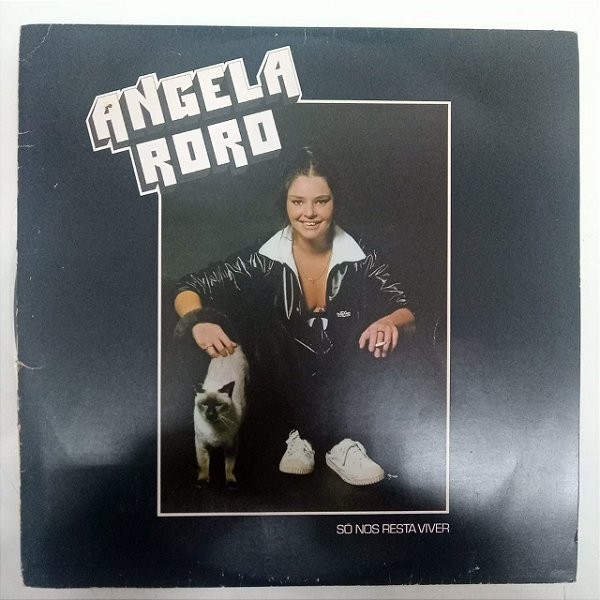 Disco de Vinil Angela Roro - Só nos Resta Viver Interprete Angela Roro (1980) [usado]
