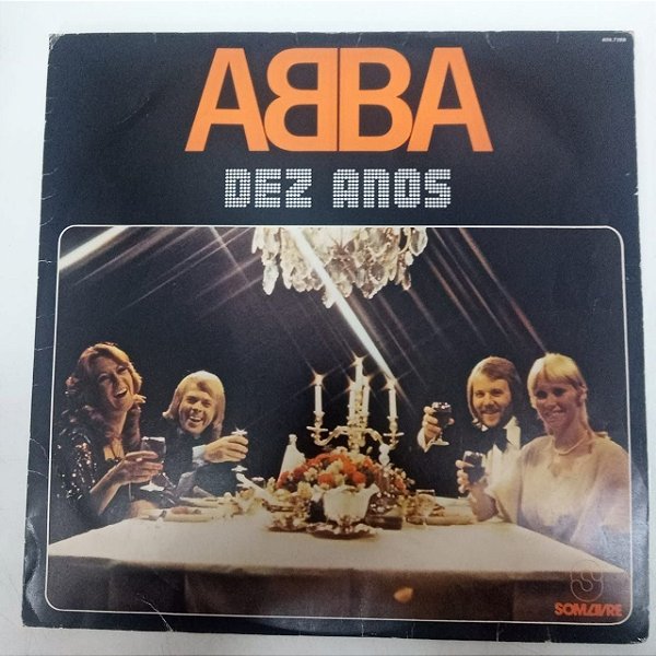 Disco de Vinil Abba - Dez Anos Interprete Abba (1981) [usado]