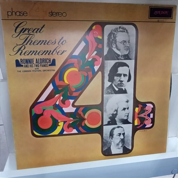 Disco de Vinil Great Themes To Remenber Interprete Ronnie Two Pianos (1981) [usado]