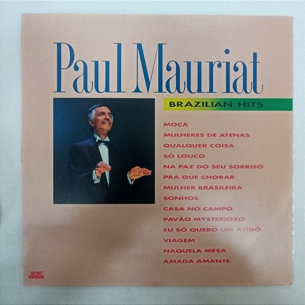 Disco de Vinil Paul Mauriat Brazilian Hits Interprete Paul Mauriat e Orquestra (1994) [usado]