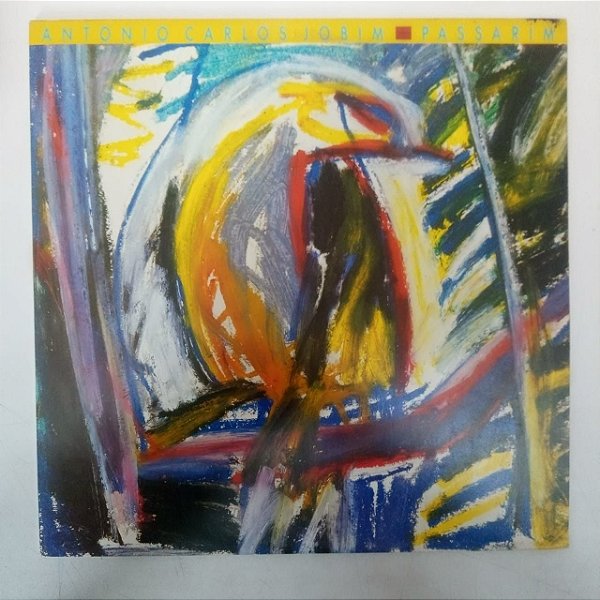 Disco de Vinil Antonio Carlos Jobim - Passarim Interprete Antonio Carlos Jobim (1987) [usado]