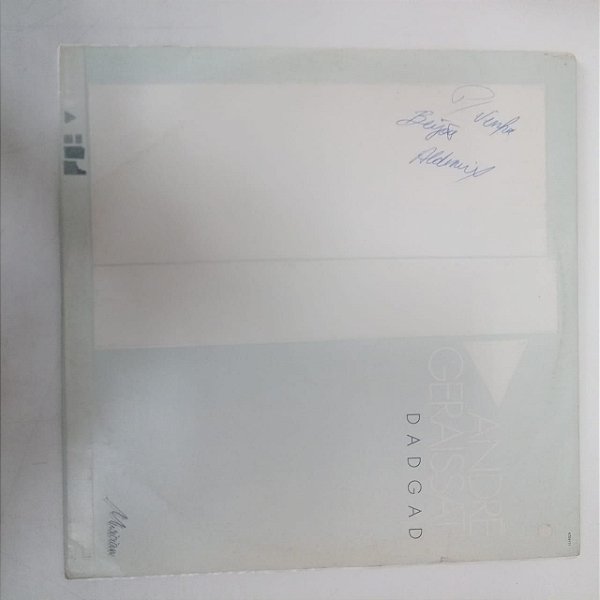 Disco de Vinil André Geraissad - Dadgad Disco Promocional Interprete André Geraissad (1988) [usado]
