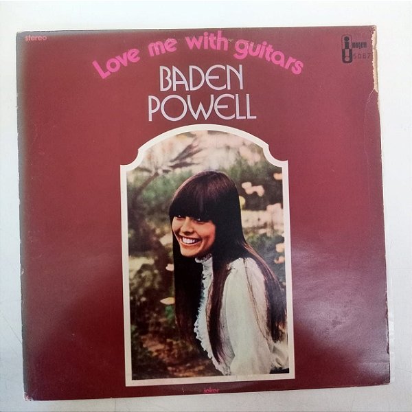 Disco de Vinil Baden Powell - Love M,e With Guitars Interprete Baden Powsell (1976) [usado]