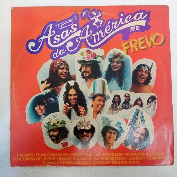 Disco de Vinil Asas da América Interprete Varios (1980) [usado]