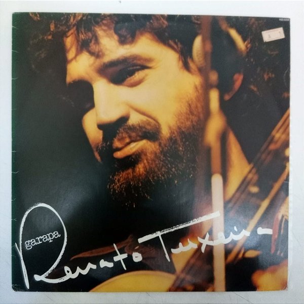 Disco de Vinil Renato Teixeira - Garapa Interprete Renato Teixeira (1980) [usado]