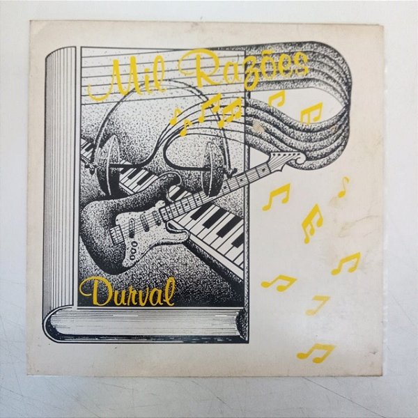 Disco de Vinil Durval - Mil Razóes Interprete Durval [usado]