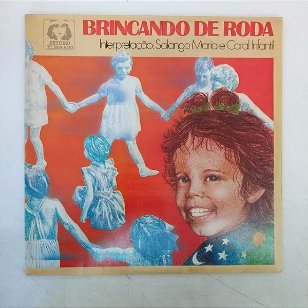Disco de Vinil Brincando de Roda Interprete Solange Maria e Coral Infantil [usado]
