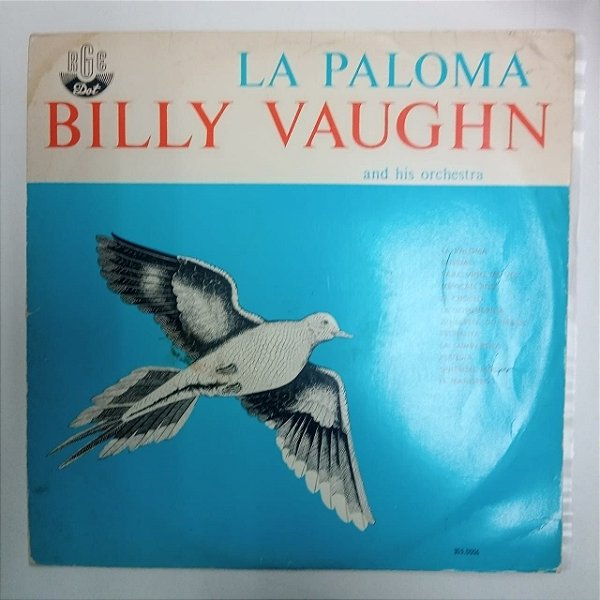 Disco de Vinil Billy Vaughn - La Paloma Interprete Billy Vaughn [usado]