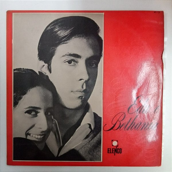 Disco de Vinil Edu e Bethãnia - 1967 Interprete Edu e Bethãnia (1967) [usado]