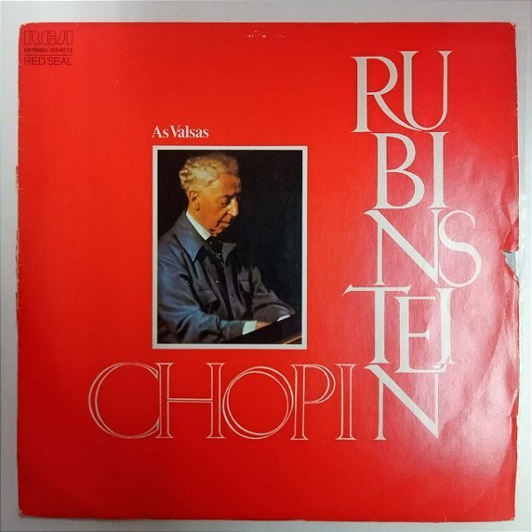 Disco de Vinil Chopin - as Valsas Interprete Arthur Rubinstein (1978) [usado]