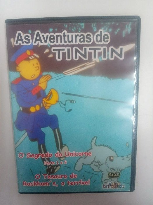 Dvd as Aventuras de Tintin Editora [usado]