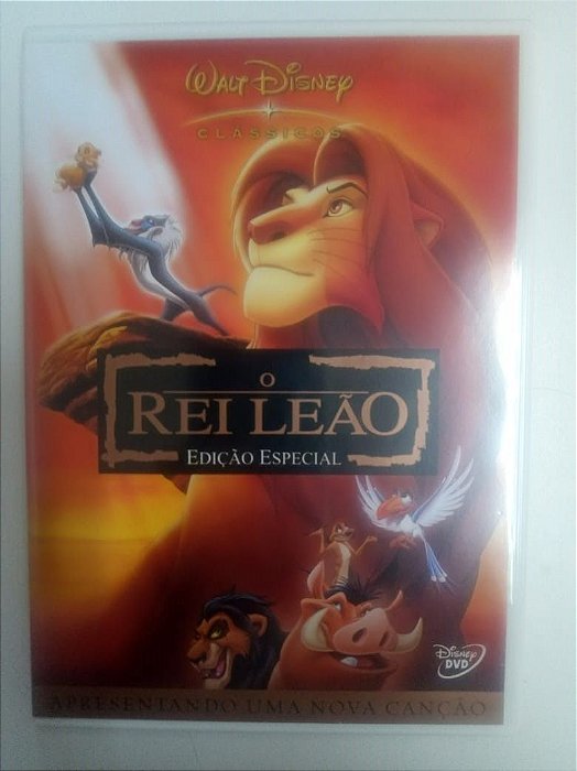 Dvd o Rei Leão Editora Walt Disney [usado]